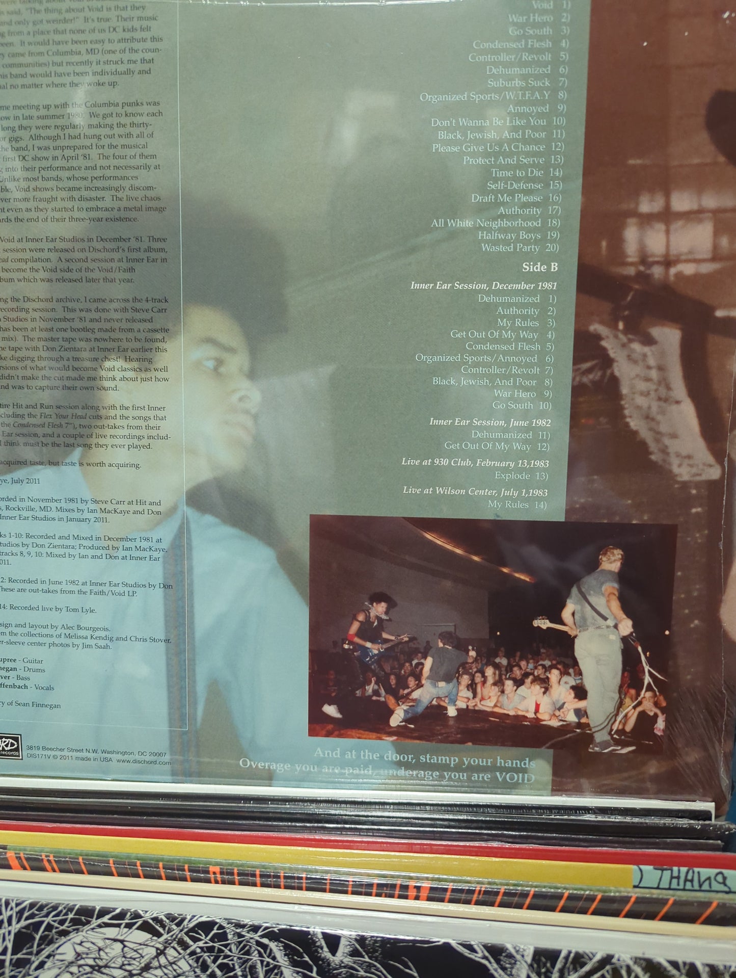 Void-Sessions 1981-83