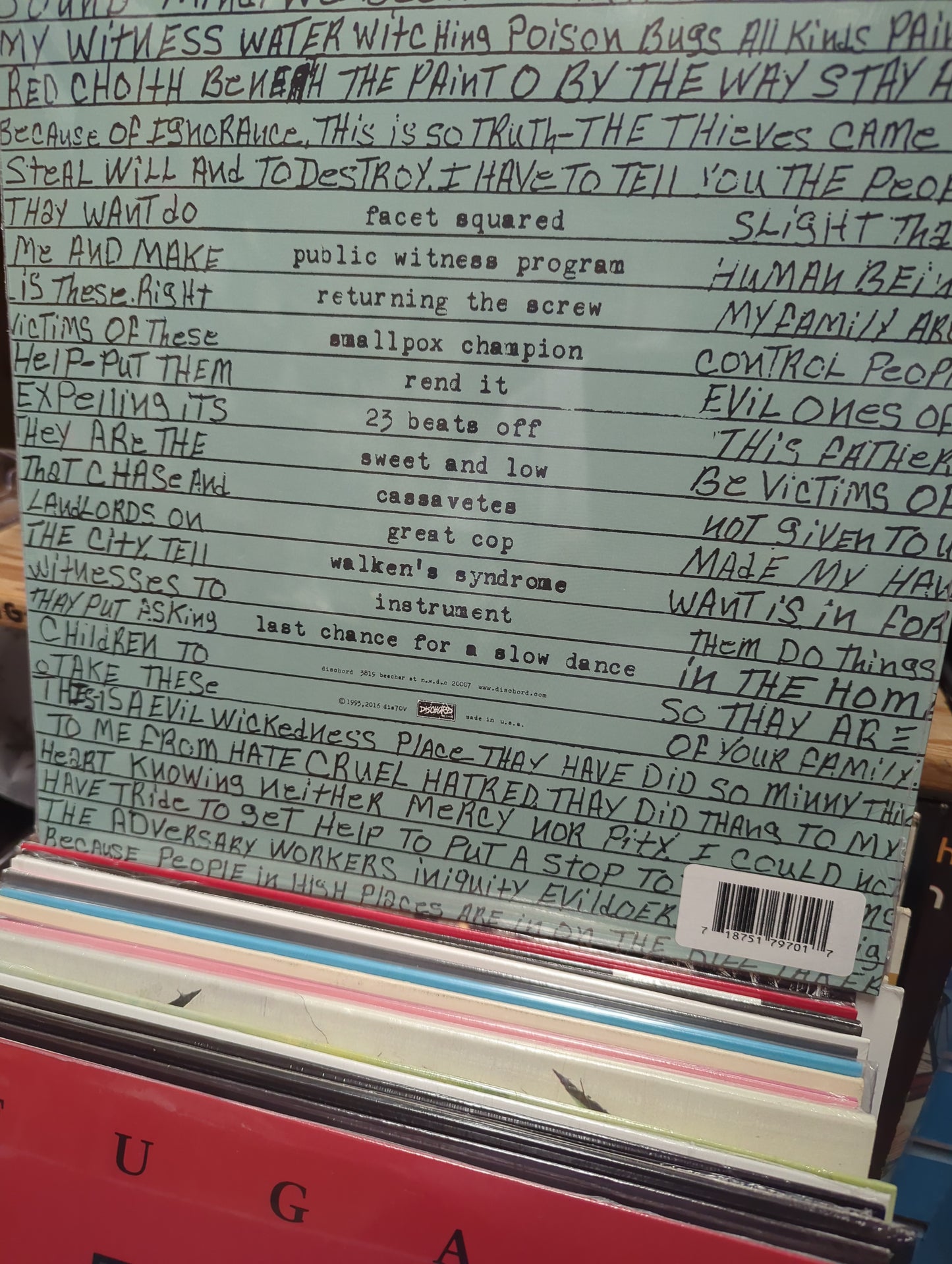 Fugazi-in on the Kill Taker