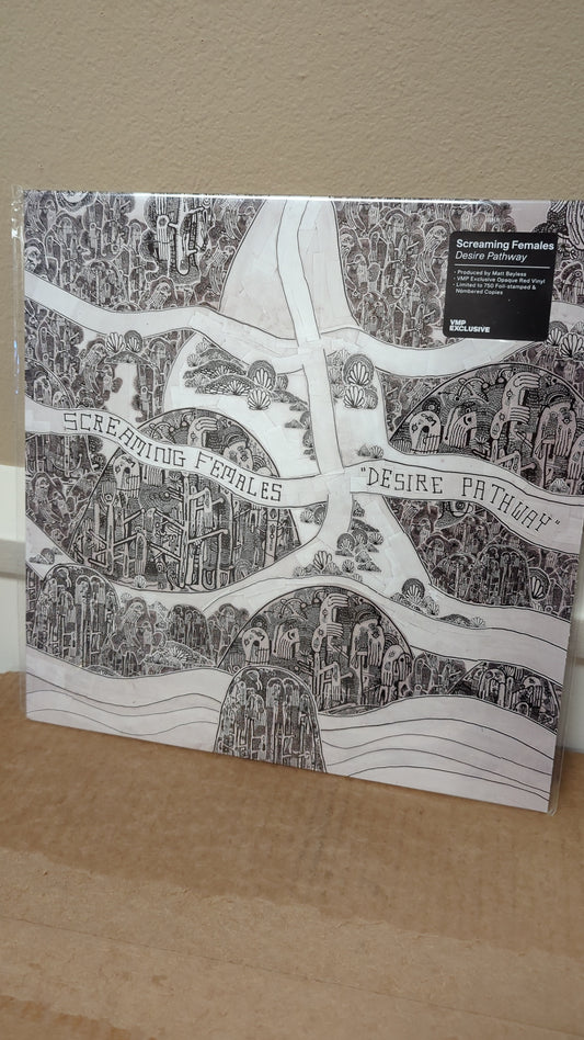 SCREAMING FEMALES / DESIRE PATHWAY – RED OPAQUE VINYL